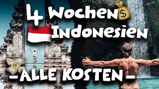 Was kostet 1 Monat Bali amp Lombok Indonesien  💰ALLE KOSTEN für Reisen amp Leben  Jeder Cent [upl. by Wilhelm]