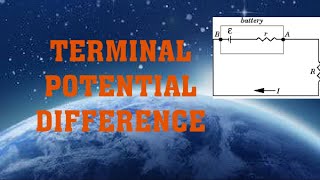 Terminal potential difference emf internal resistance of a batterycurrent electricity12th physics [upl. by Larry]