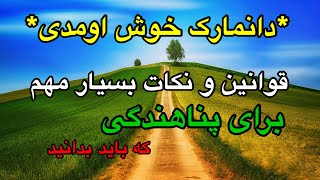 نکات طلایی برای پناهندگی که خوبه از قبل بدانید [upl. by Aicined]