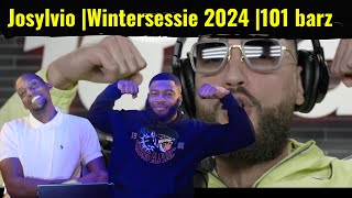 Josylvio Wintersessie reaction  101 Barz [upl. by Koressa485]