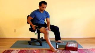 Quadriceps Tendonitis Treatment With Cupping [upl. by Ardnued]