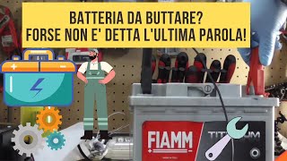 BATTERIA DA BUTTARE FORSE NON E DETTA LULTIMA PAROLA [upl. by Leunamesoj740]