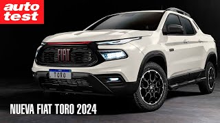 Nueva Fiat Toro 2024 ¿Qué cambios tiene la exitosa pick up [upl. by Nnhoj]