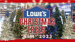 Deck Your Halls With NEW Lowe’s 2023 Christmas Tree Display 🎄 [upl. by Nail]