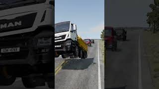 Truck vs Bulge Road [upl. by Negah]