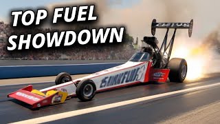 Top Fuel Dragster Showdown Alex Laughlin vs Clay Millican  NHRA Drag Racing Thrills [upl. by Ingaborg]