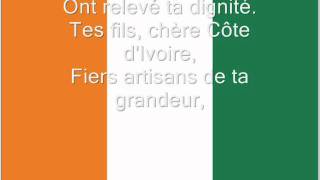 Hymne national de la Côte dIvoire [upl. by Aelc]