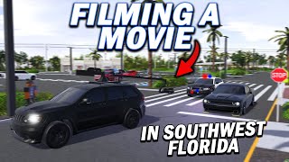 I FILMED A MOVIE IN SWFL  ROBLOX  Southwest Florida [upl. by Ellienad]