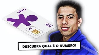 Como descobrir QUAL É O NÚMERO do seu Chip da Vivo [upl. by Paxon589]