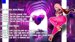 Minaj Lyrics  Pink Friday Girls Nicki Minaj [upl. by Killy]