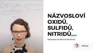 Názvosloví binárních sloučenin oxidy sulfidy hydroxidy selenidy  chemické názvosloví 2 díl [upl. by Atiral]