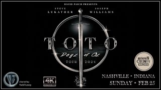 Toto  quot99quot 4K Live  Nashville IN  Brown County Music Center [upl. by Auqemahs]