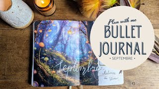 BULLET JOURNAL 2024  MISE EN PLACE SEPTEMBRE  COLLAGE ET pumpkinautumnchallenge [upl. by Nickie]