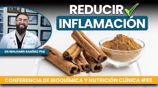 Reducir Inflamación con Canela  Conferencia 95 Contra las Enfermedades  Dr Benjamín PhD [upl. by Lavern]