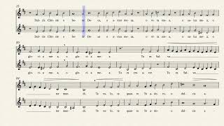 Dulcis Christe  Alto Practice Track [upl. by Anitsyrk]