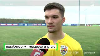 Pintilii şi Charalambous au stat cu ochii pe puştii României 4 jucători are FCSB în naţionala U17 [upl. by Anyar]