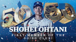 Shohei Ohtani Makes History  5050 Club [upl. by Tomasine]