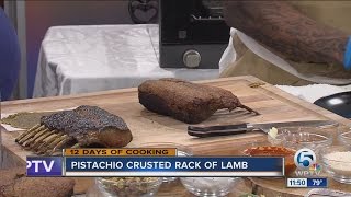 Pistachio crusted rack of lamb recipe 122316 [upl. by Francesco]