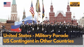 Military Parade of United States  But not on the US Soil 1080P [upl. by Yelmene289]