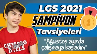 Robert Kolejini kazanan LGS Şampiyonundan Tavsiyeler [upl. by Free898]