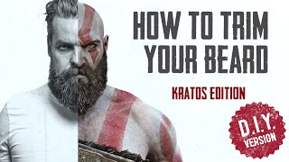 HOW TO TRIM YOUR BEARD AT HOME  KRATOS DIY EDITION [upl. by Cleopatra235]