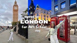 I Just Moved to London for Art School  Royal College of Art Vlog [upl. by Encratia]