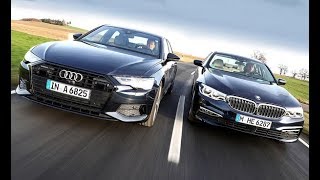 2019 Audi A6 40 TDI quattro vs 2019 BMW 520d xDrive [upl. by Fiann799]