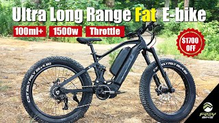 1500w Premium Fat eBike New Hunting amp Fishing electric bike with Exclusive Promotion [upl. by Eddina602]