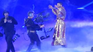 Bobby Roodes Wrestlemania 34 Entrance 4818 [upl. by Nylorahs]