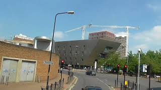 Full Route Visual  Route 381 Peckham Bus Station  Waterloo City Hall [upl. by Ynej]