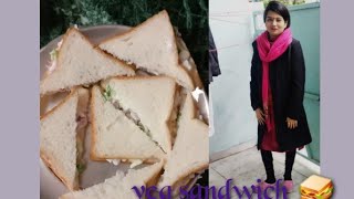 झटपट तैयार होने वाले सैंडविचveg Muniz sandwitchvagetable sandwitchnicky sharma [upl. by Notyal]