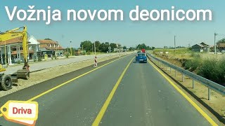 Brzi put Šabac  Loznica  VOŽNJA NOVOM DEONICOM [upl. by Karry]