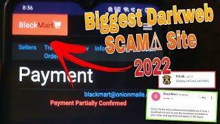 quotBlackMartquot DarkWeb Marketplace Scammed Me🚫 😭 [upl. by Sol]