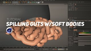 How to Use Soft Body Dynamics to Spill Some Guts Star Wars Style  Greyscalegorilla Tutorial [upl. by Nomla]