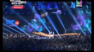 PSY in Russia Moscow MuzTV 2013 Live Gentleman Gangnam Style [upl. by Anitirhc]