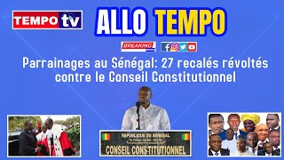 Parrainages au Sénégal 27 recalés révoltés contre le Conseil Constitutionnel [upl. by Nigel683]