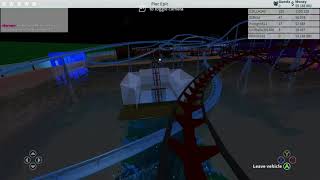 Worlds First UnderWater Roller Coaster in Roblox  Theme Park Tycoon 2 [upl. by Sturrock]