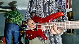 Vakomana VeNgwenya Tedious Matsito Jnr Playing Bass Guitar Best Live Performance Ever🎸🔥 [upl. by Cyprio205]