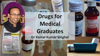 Drugs for Medical Graduation examination Dr Kamal K Singhal Revision  15 times video speed [upl. by Akimehs]