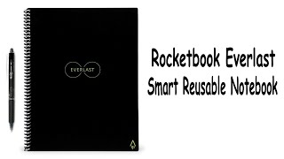 Rocketbook Notebook  Rocketbook Everlast Smart Reusable Notebook [upl. by Notsew]