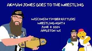 AKMan Jones Goes to the Wrestling 31  ACWTRats Wrestling Night II [upl. by Marlena]