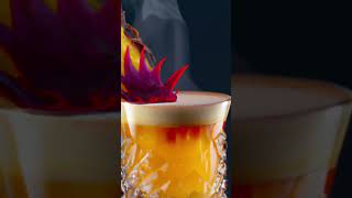 Smokin Sunset cocktail recipe  Mixology AI cocktail [upl. by Eiramik61]