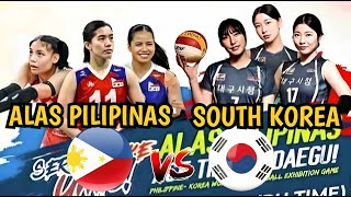 ALAS PILIPINAS vs SOUTH KOREA  FRIENDLY GAME 75th PhilippineKorea Diplomatic  Live Score [upl. by Snave438]