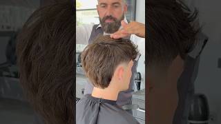 barber fade tutorial haircut [upl. by Delmar]