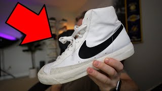 IS THE NIKE BLAZER MID 77 VINTAGE STILL BETTER THAN ANY OFFWHITE [upl. by Nonnad]