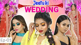 Jeetu Ki Wedding  Haldi Mehendi amp Cocktail Makeup Look  Anaysa [upl. by Eeresid]