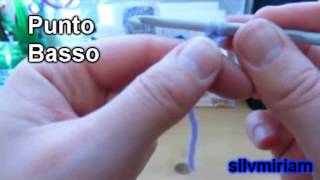 Tutorial Uncinetto  Punto Basso [upl. by Ilowell755]