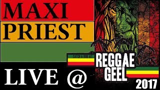 Maxi Priest Live  Reggae Geel 2017 Belgium [upl. by Janyte]