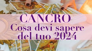 CANCRO  Qualcuno risveglia la tua PASSIONE OROSCOPO 2024  PRIMO QUARTO TAROCCHI [upl. by Dyolf160]