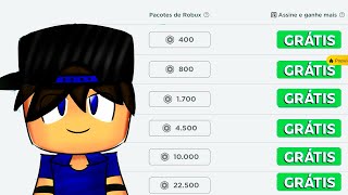 COMO CONSEGUIR ROBUX GRÁTIS NO ROBLOX 100 ATUALIZADO 2023 [upl. by Winfield]